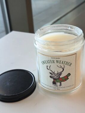 White Barn Sweater Weather Scented Candle